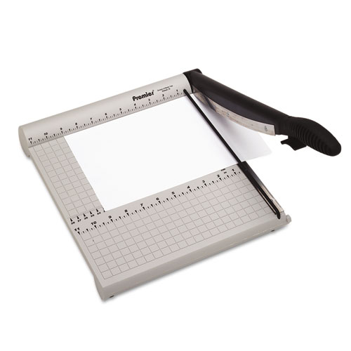 Image of Premier® Polyboard Paper Trimmer, 10 Sheets, 12" Cut Length, Plastic Base, 11.38 X 14.13