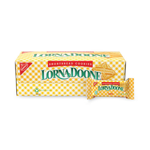 Image of Nabisco® Lorna Doone Shortbread Cookies, 1 Oz Packet, 120 Packets/Box, 4 Boxes/Carton, Ships In 1-3 Business Days