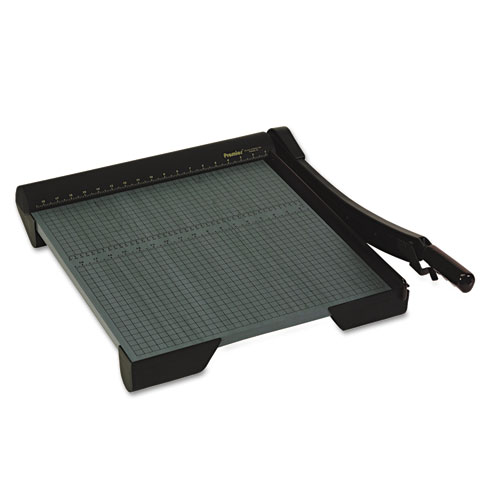 Image of Premier® The Original Green Paper Trimmer, 20 Sheets, 18" Cut Length, Wood Base, 18.5 X 18