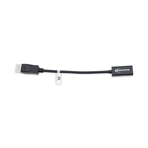 Innovera® DisplayPort-HDMI Adapter, 0.65 ft, Black