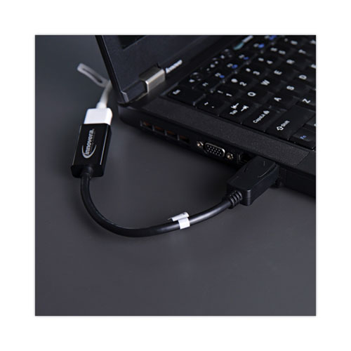 Image of Innovera® Displayport-Hdmi Adapter, 0.65 Ft, Black