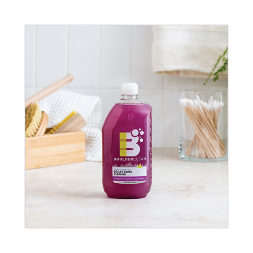 Image of Toilet Bowl Cleaner, Bergamont, Rosemary and Eucalyptus, 28 oz Bottle, 6/Carton