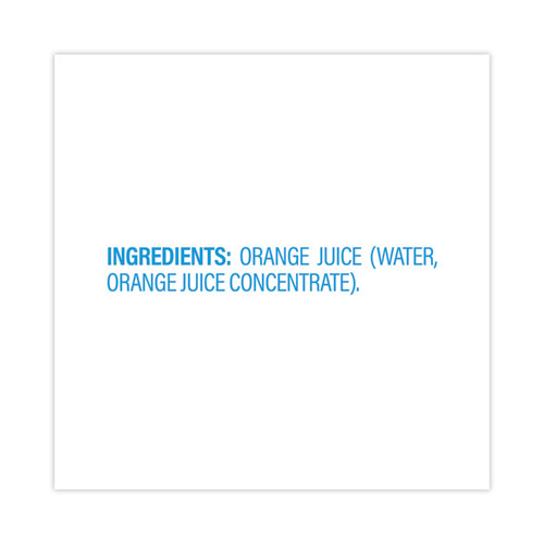 100% Juice, Orange, 4 oz Cup, 48/Box, Ships in 1-3 Business Days