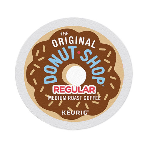 The Original Donut Shop® Donut Shop Coffee K-Cups, Regular, 100/Box, Delivered in 1-4 Business Days