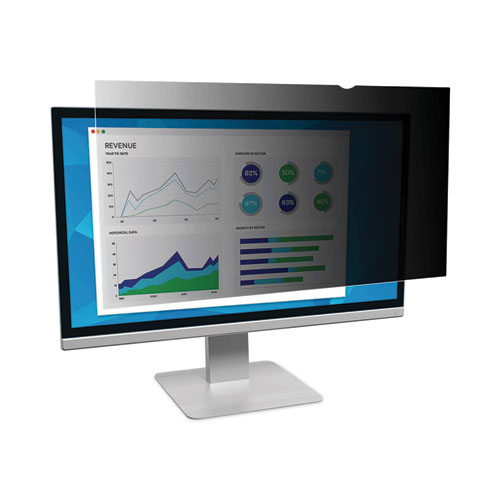7045016977342, SKILCRAFT Full Screen Privacy Filter for 23.8" Widescreen Flat Panel Monitor, 16:9 Aspect Ratio