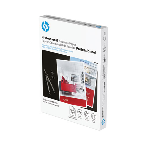 Image of Hp Professional Business Paper, 52 Lb Bond Weight, 8.5 X 11, Glossy White, 150/Pack