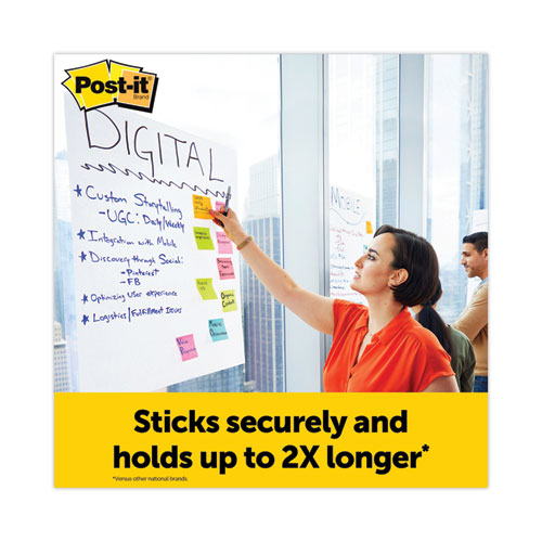 Great Value, Post-It® Easel Pads Super Sticky Vertical-Orientation Self-Stick  Easel Pads, Unruled, 25 X 30, White, 30 Sheets, 2/Carton by 3M/COMMERCIAL  TAPE DIV.