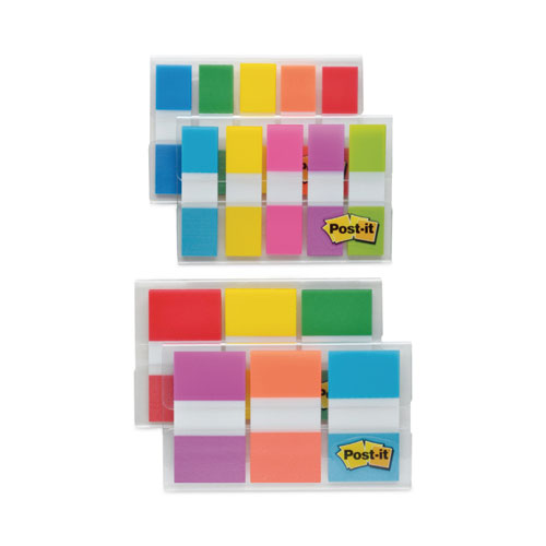 Image of Post-It® Flags 0.5" And 1" Page Flag Value Pack, Nine Assorted Colors, 320/Pack