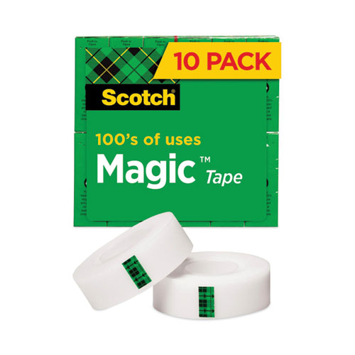 Magic+Tape+Value+Pack%2C+1%22+Core%2C+0.75%22+x+83.33+ft%2C+Clear%2C+10%2FPack