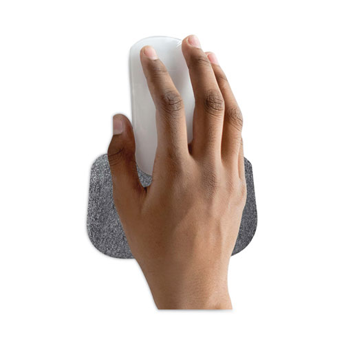 Mouse Wrist Cushion, 5.75 x 3.75, Gray