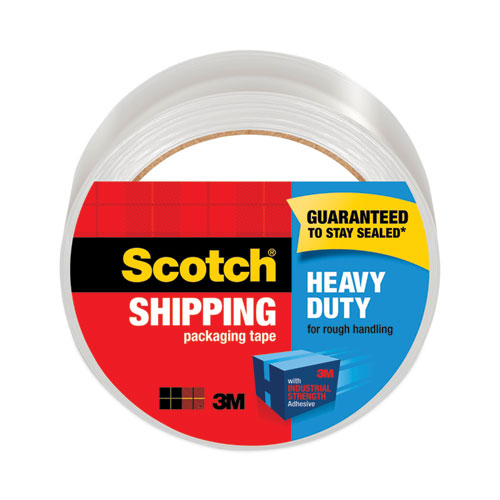 Image of Scotch® 3850 Heavy-Duty Packaging Tape, 3" Core, 1.88" X 54.6 Yds, Clear