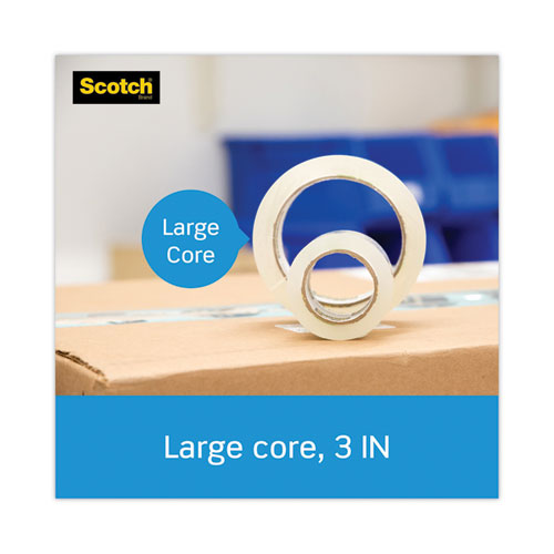 Image of Scotch® 3850 Heavy-Duty Packaging Tape, 3" Core, 1.88" X 54.6 Yds, Clear
