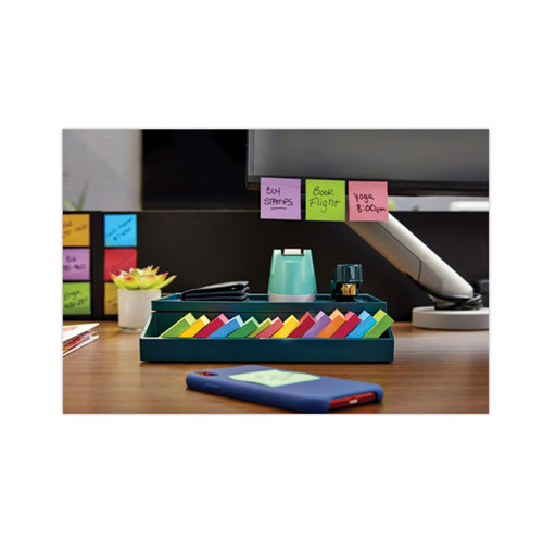 Image of Post-It® Notes Super Sticky Pads In Playful Primary Collection Colors, 2" X 2", 90 Sheets/Pad, 8 Pads/Pack
