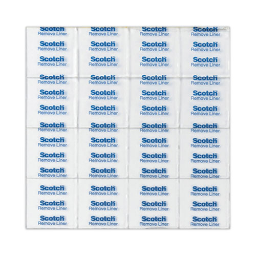 Image of Scotch® Removable Clear Mounting Squares, Holds Up To 0.33 Lbs, 0.69 X 0.69, Clear, 35/Pack