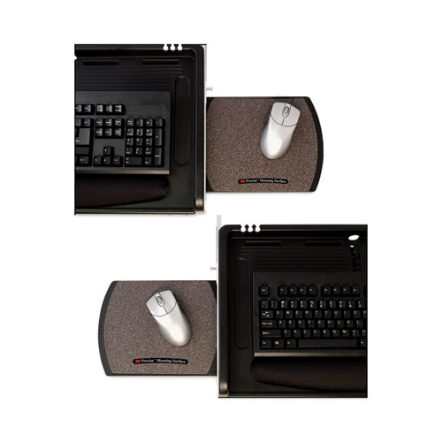 Image of 3M™ Under Desk Keyboard Drawer, 23W X 14D, Black