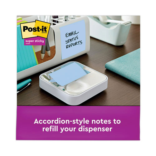 Recycled Pop-up Notes in Oasis Collection Colors, 3 x 3, 90 Sheets/Pad, 6 Pads/Pack