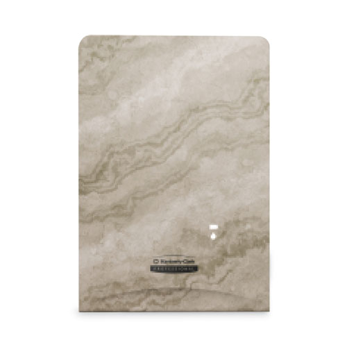 ICON Faceplate for Automatic Soap and Sanitizer Dispenser, 8.25 x 22 x 12.12, Warm Marble