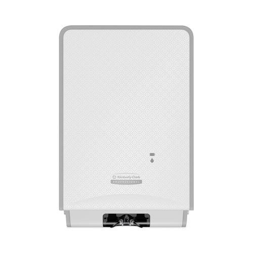 ICON Automatic Soap and Sanitizer Dispenser, 1.2 L, 8.06 x 14.18 x 4.75, White Mosaic