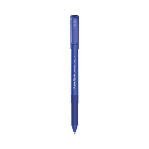 Paper Mate® Write Bros. Grip Ballpoint Pen, Stick, Medium 1 mm, Blue Ink, Blue Barrel, 36/Pack