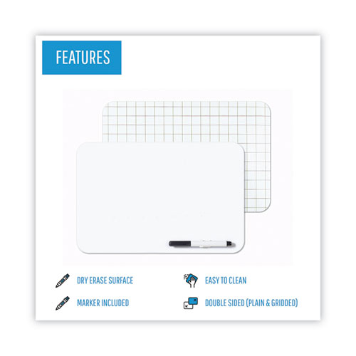 Image of Mastervision® Dry Erase Lap Board, 11.88 X 8.25, White Surface
