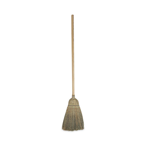 Boardwalk® Warehouse Broom, Corn Fiber Bristles, 56" Overall Length, Natural