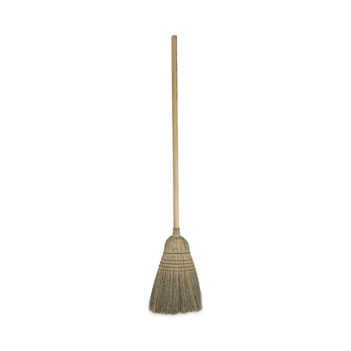 Image of Warehouse Broom, Corn Fiber Bristles, 56" Overall Length, Natural