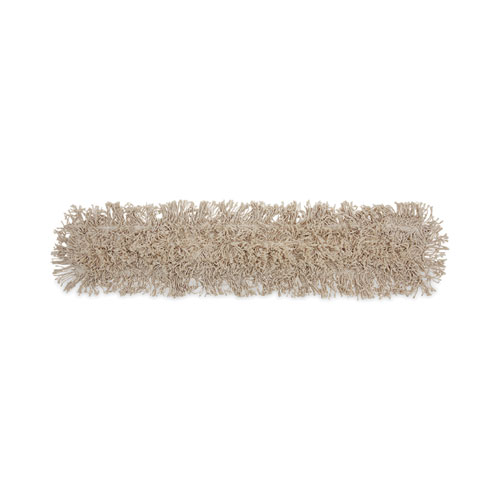 Boardwalk® Mop Head, Dust, Cotton, 36 X 3, White