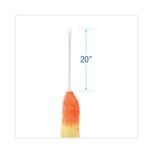 Polywool Duster w/20" Plastic Handle, Assorted Colors
