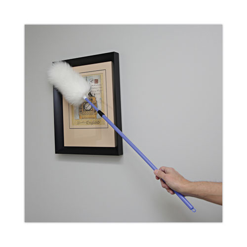 Image of Boardwalk® Lambswool Duster, Plastic Handle Extends 35" To 48" Handle, Assorted Colors