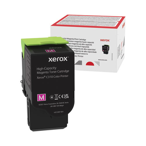 Xerox® 006R04366 High-Yield Toner, 5,500 Page-Yield, Magenta
