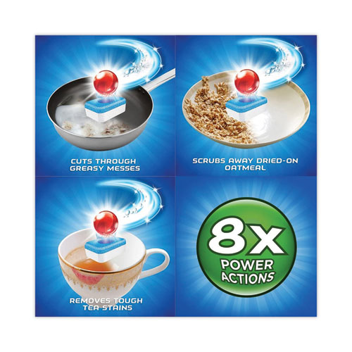 Powerball Dishwasher Tabs, Fresh Scent, 94/Box, 4 Boxes/Carton