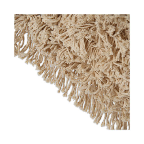 Image of Boardwalk® Industrial Dust Mop Head, Washable, Hygrade Cotton, 36W X 5D, White