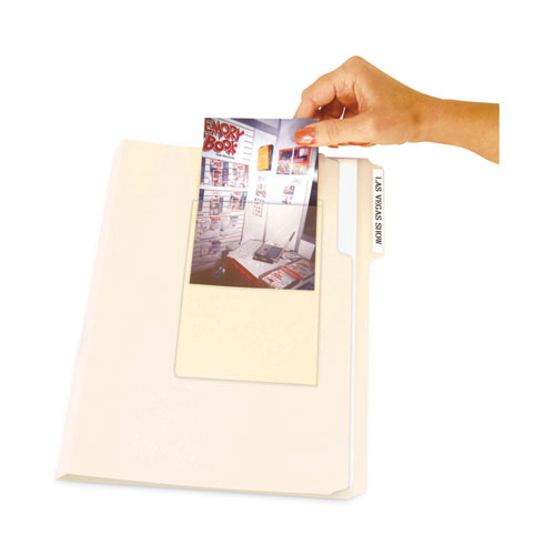 Photo Storage Pages for Four 4 x 6 Horizontal Photos, 3-Hole