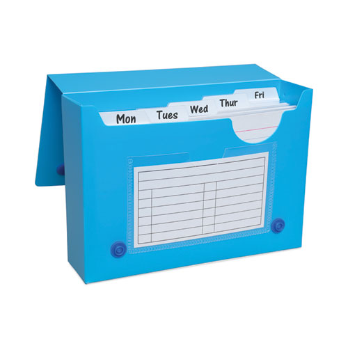 Image of C-Line® Index Card Case, Holds 200 4 X 6 Cards, 6.38 X 1.88 X 4.63, Polypropylene, Assorted Colors