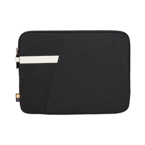 Ibira Laptop Sleeve, Fits Devices Up to 11.6", Polyester, 12.6 x 1.2 x 9.4, Black