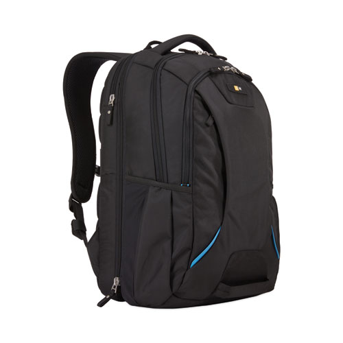 Image of Case Logic® Checkpoint Friendly Backpack, Fits Devices Up To 15.6", Polyester, 2.76 X 13.39 X 19.69, Black