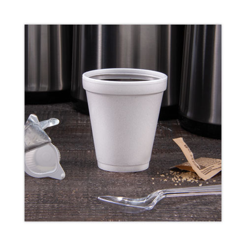 Image of Dart® Foam Drink Cups, 8 Oz, White, 25/Pack