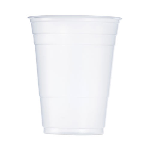 Image of Dart® Solo Party Plastic Cold Drink Cups, 16 Oz, 50/Sleeve, 20 Sleeves/Carton
