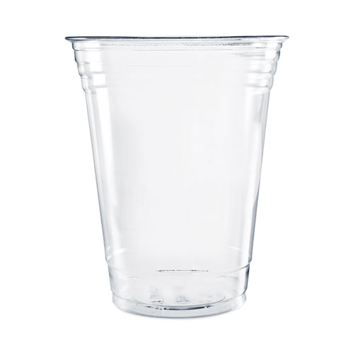 Image of Solo® Ultra Clear Pet Cups, 16 Oz, Squat, 50/Pack