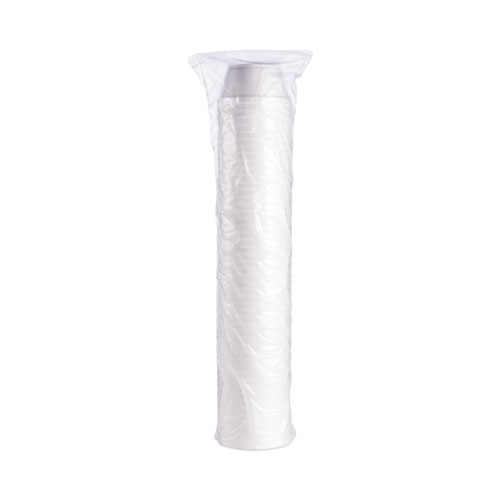 Image of Dart® Foam Container, Extra Squat, 8 Oz, White, 1,000/Carton