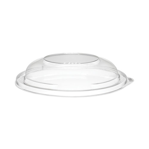 Image of Dart® Presentabowls Clear Dome Lids, 5.4 Diameter X 1.1 H, Plastic, 504/Carton