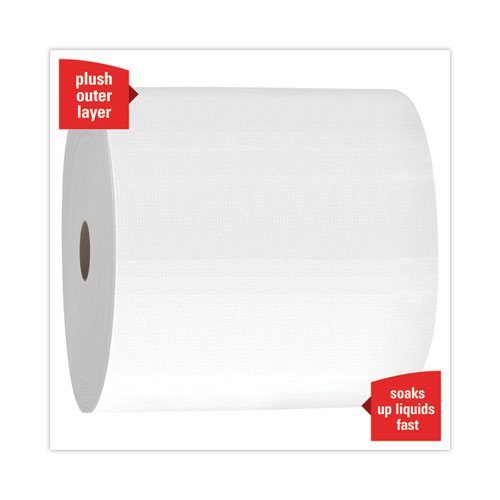 Image of L40 Towels, Jumbo Roll, 12.5 x 12.2, White, 750/Roll