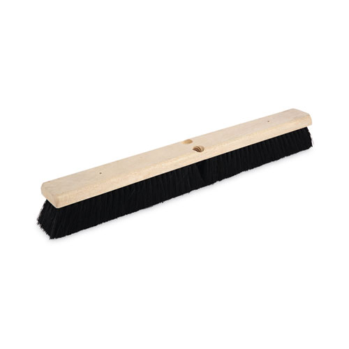 Image of Boardwalk® Floor Brush Head, 2.5" Black Tampico Fiber Bristles, 24" Brush