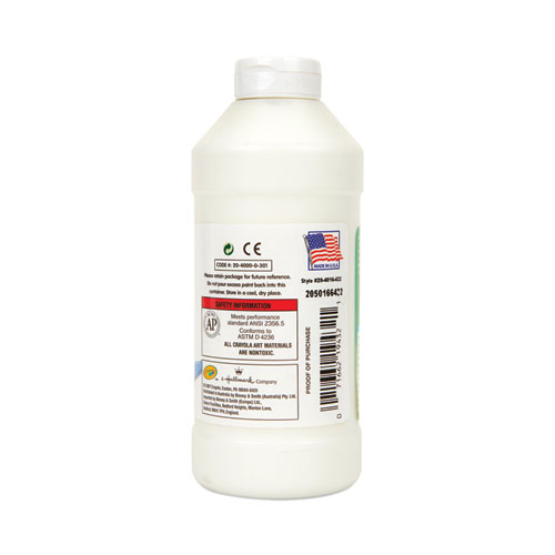 Image of Crayola® Portfolio Series Acrylic Paint, Titanium White, 16 Oz Bottle