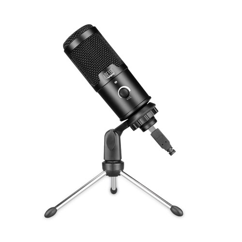 Image of Adesso Xtream M4 Cardioid Condenser Recording Microphone, Black