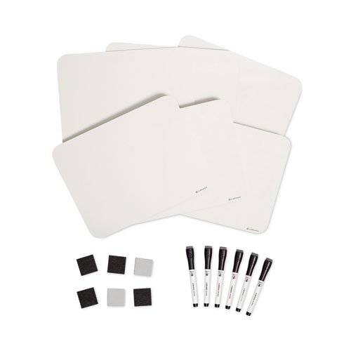 U Brands Single-Sided Dry Erase Lap Board, 12 X 9, White Surface