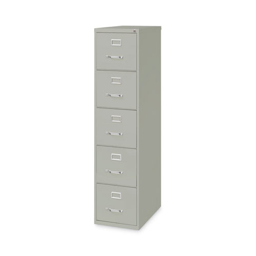Hirsh Industries® Vertical Letter File Cabinet, 4 Letter-Size File Drawers, Light Gray, 15 X 26.5 X 61.37