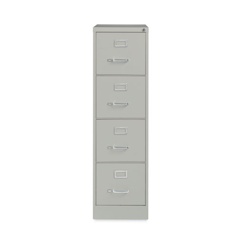 Vertical Letter File Cabinet, 4 Letter-Size File Drawers, Light Gray, 15 x 22 x 52