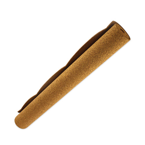 Image of Flipside Cork Roll, 96" X 48", 0.24" Thick, Brown Surface