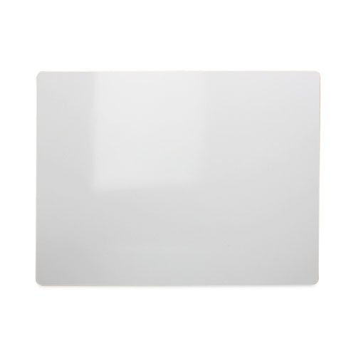 Dry Erase Board, 12 x 9.5, White Surface, 12/Pack